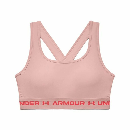 [S6466254] Sports Bra Under Armour  Crossback Mid Pink