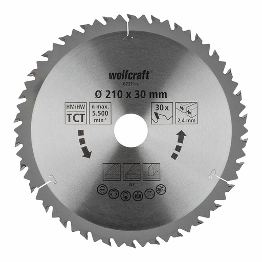 [S7917542] Cutting disc Wolfcraft 6737000