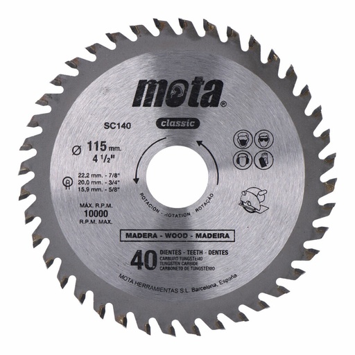 [S7917200] Cutting disc Mota  sc140