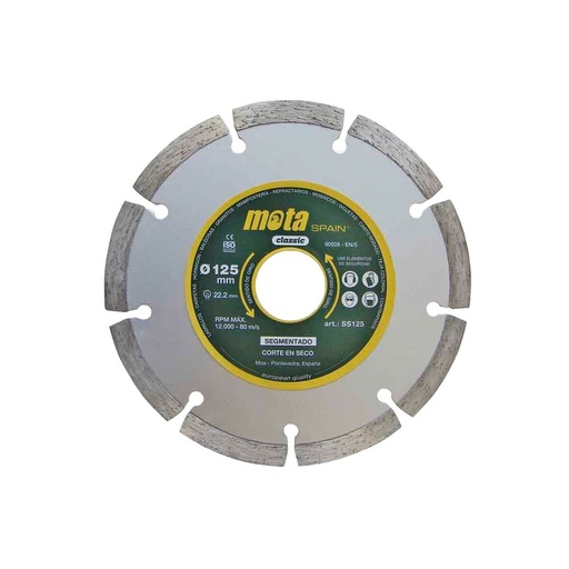 [S7910652] Cutting disc Mota ss125
