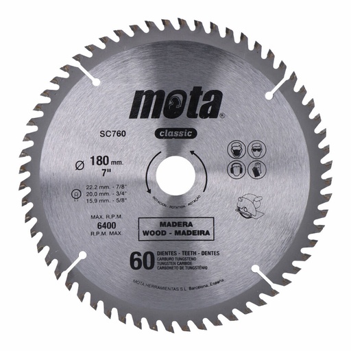 [S7900223] Cutting disc Mota  clp18 sc760p