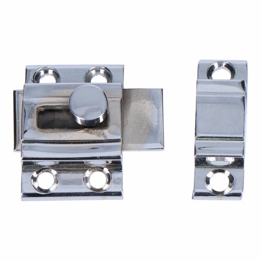 [S7900728] Door bolt EDM 85083 nickel Steel 20 mm Fastener