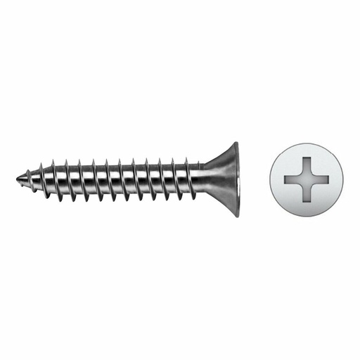 [S7909175] Box of screws CELO 4,8 x 45 mm Metal plate screw 250 Units Galvanised countersunk