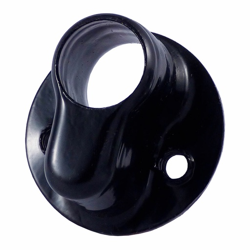 [S7912156] Strike plate IFAM Black Steel Ø 42 x 26 mm
