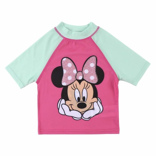 [S0736453] Bathing T-shirt Minnie Mouse Turquoise