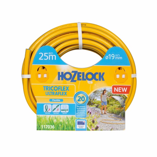 [S7919256] Hose Hozelock Tricoflex Ultraflex 25 m PVC 3/4" Ø 19 mm