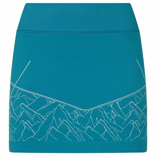 [S6491402] Tennis skirt La Sportiva Method Blue Aquamarine