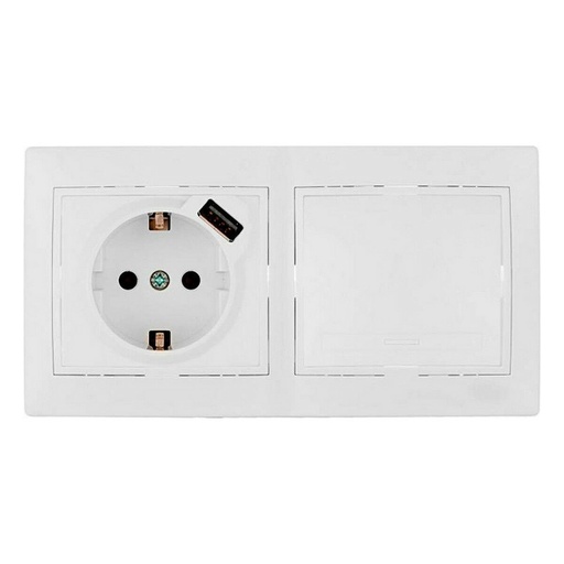 [S7906949] Power Plug Solera White 16 A Embedded, built-in