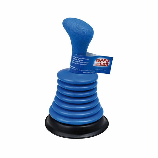 [S7910791] Plunger Super Ego Blue (19 x 11 x 11 cm)