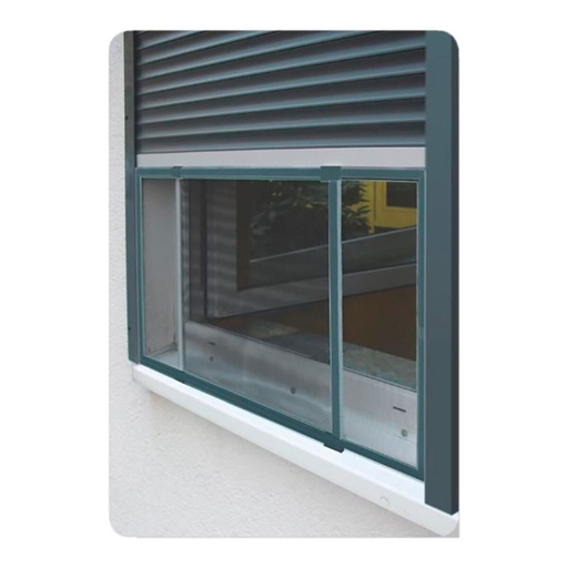 [S7904572] Mosquito net Schellenberg Doors and windows Extendable Anthracite Fibreglass 50 x 142 cm