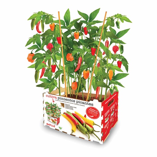 [S7911865] Cultivation Set Batlle Peppers Spicy 30 x 19,5 x 16,2 cm