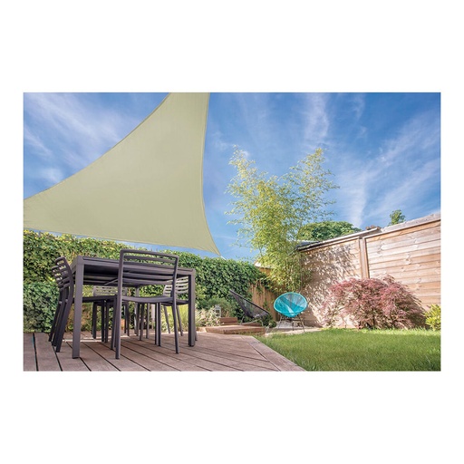 [S7902934] Awning Ambiance Triangular Sand 3,6 x 3,6 x 3,6 m