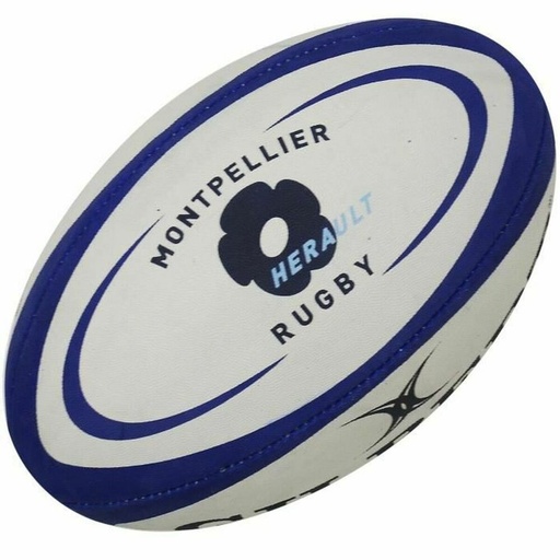 [S7168564] Rugby Ball Gilbert REPLICA - Montpellier  5 Multicolour