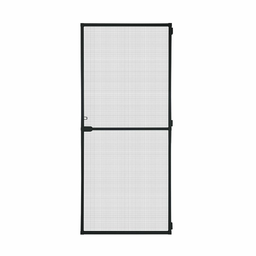 [S7918343] Anti-Mosquito Curtain Schellenberg Doors With frame Fibreglass Black Aluminium (100 x 210 cm)