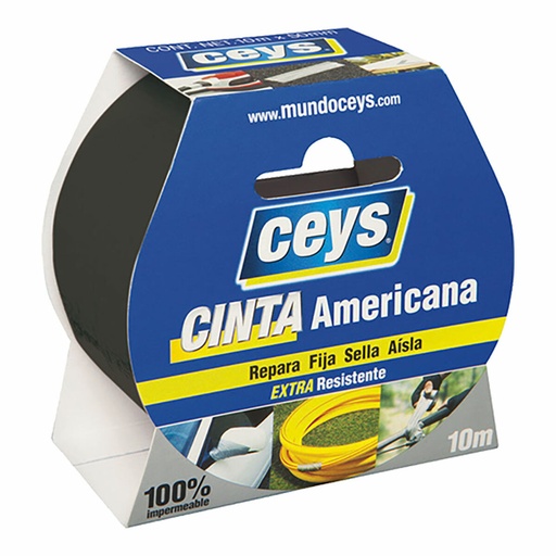[S7914122] Duct tape Ceys Black (10 m x 50 mm)