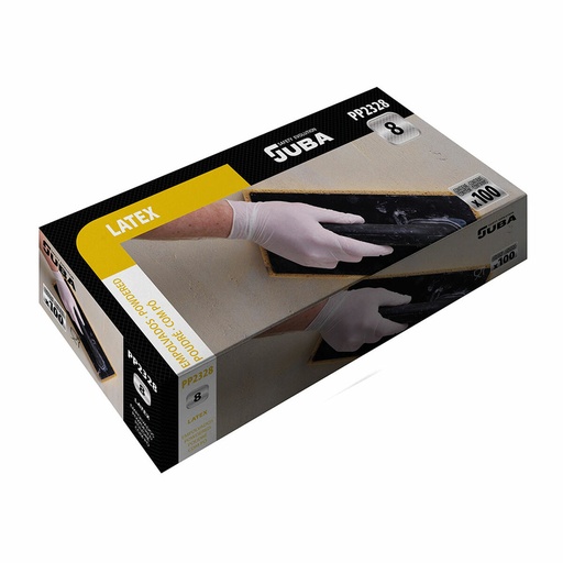 [S7919023] Disposable Gloves JUBA Powdered Box (100 Units)