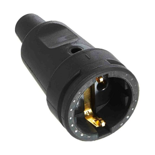 [S7915771] Plug-in base Kopp Aerial Black 250 V 16 A