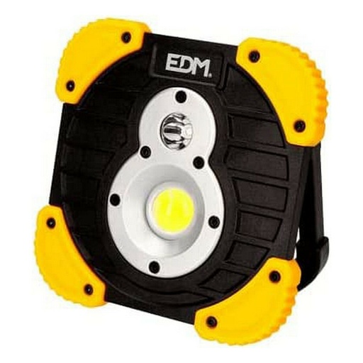 [S7902764] Torch LED EDM 36377 XL Yellow Black 15 W 250 Lm 750 Lm Spotlight Rechargeable