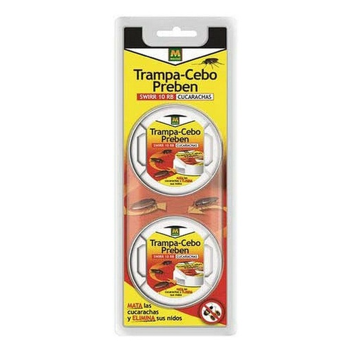 [S7907090] Insecticde Massó 2 Units Cockroaches Fishing Bait Trap