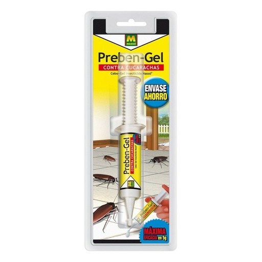 [S7907087] Insecticde Massó Gel Disposable syringe Cockroaches 10 g