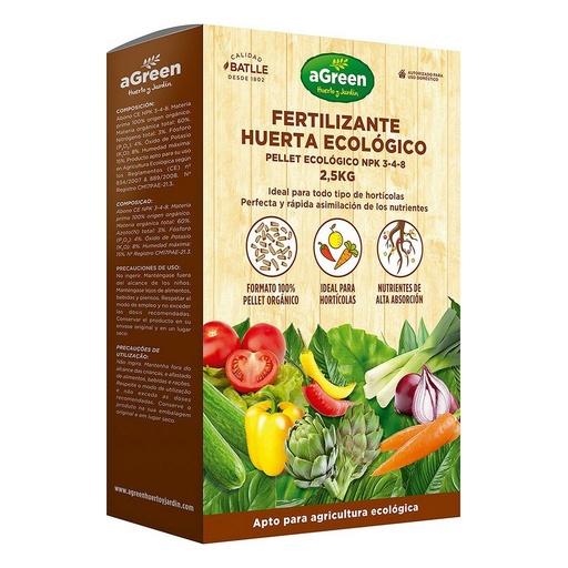 [S7911899] Plant fertiliser aGreen 2,5 kg Ecological