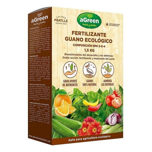 [S7911897] Plant fertiliser aGreen 1,5 Kg Ecological