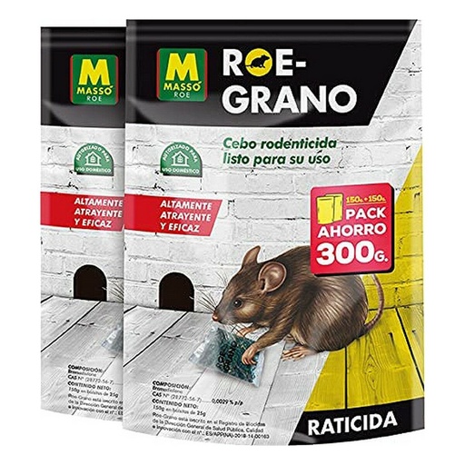 [S7907075] Rat Poison Massó Roe-grano 300 g