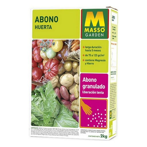 [S7902876] Non-organic fertiliser Massó Vegetables 2 Kg 2 L