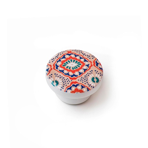 [S7912547] Doorknob Rei e292 beech wood Illustrated Ø 40 x 22 mm (2 Units)