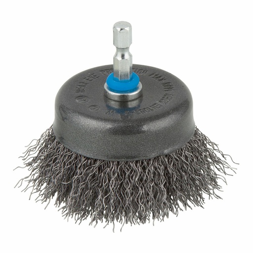 [S7917580] Cup brush Wolfcraft 2108000 Steel Ø 75 mm
