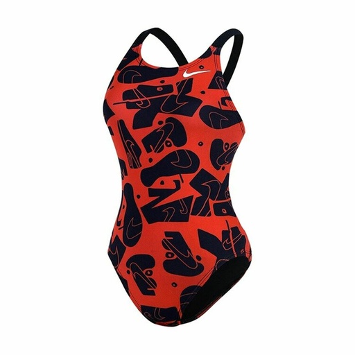 [S6485663] Women’s Bathing Costume Nike Fastback Red