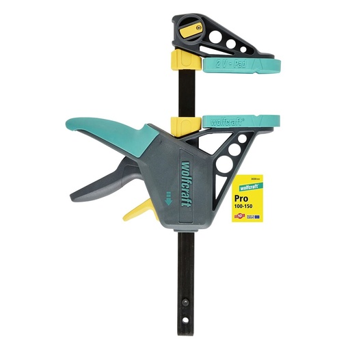 [S7907106] One-hand clamp Wolfcraft 100-150 mm