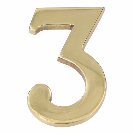 [S7900689] Number EDM 85035  3 Golden Brass