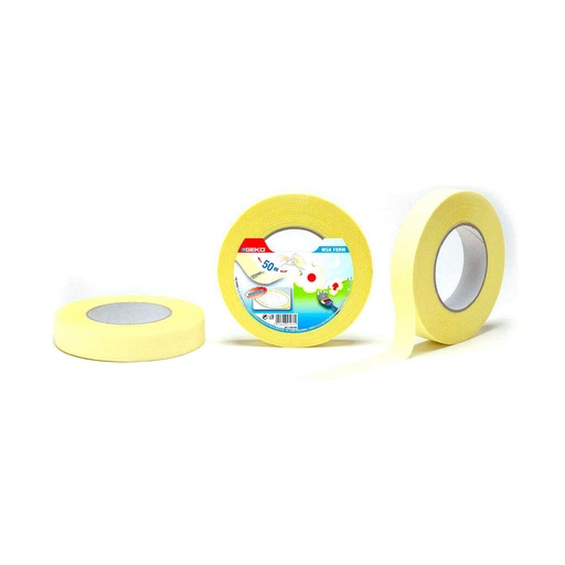 [S7915960] Adhesive Tape Geko Yellow Paper 25 mm x 50 m