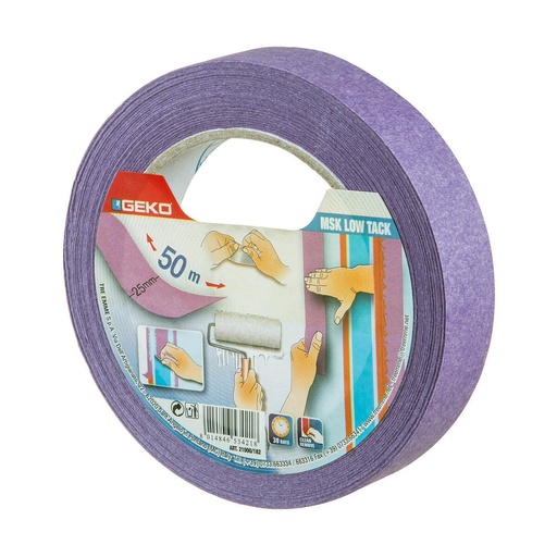 [S7915958] Adhesive Tape Geko Violet Paper 25 mm x 50 m