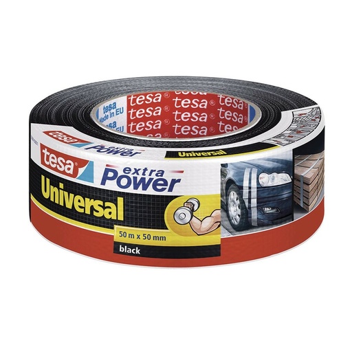 [S7912362] Duct tape TESA 56389 Black 50 mm x 50 m