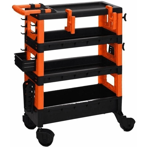 [S7908339] Tool cart FX Tools Black Orange polypropylene (68 x 35 x 87,5 cm)