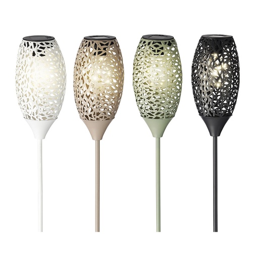 [S7907735] Solar garden lights Lumineo Ø 11 x 94 cm Solar 1 Unit