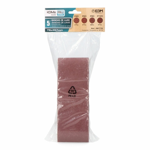 [S7910424] Sandpapers Koma Tools 08778