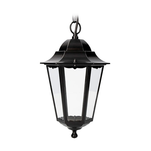[S7916453] Lantern EDM 73431 Marsella Black 100 W E27 22 x 96,5 cm Aluminium
