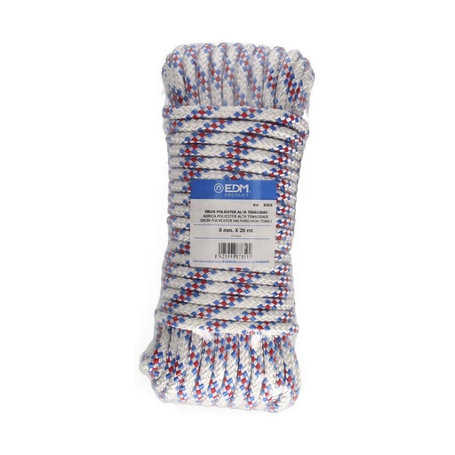 [S7909503] Braided rope EDM 87859 Polyester 20 m