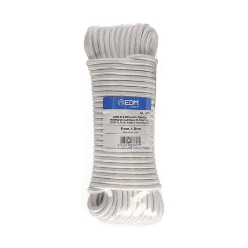 [S7909742] Braided rope EDM 87853 White 20 m