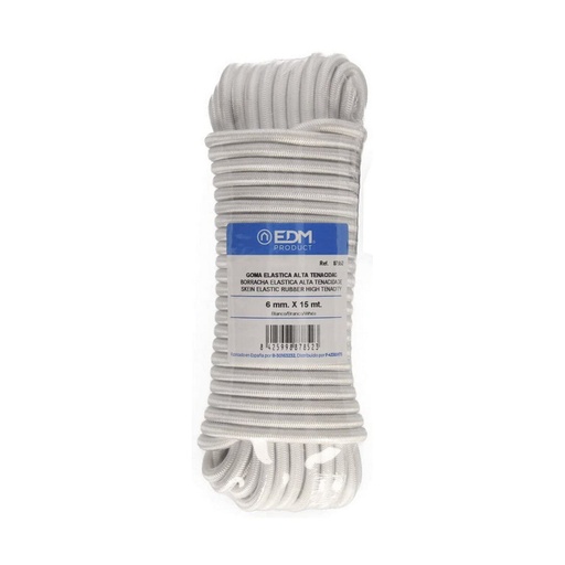 [S7909741] Braided rope EDM 87852 White Rubber