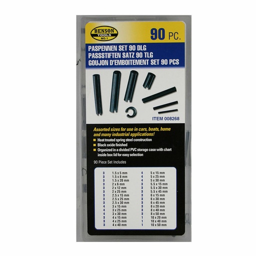 [S7901508] Set Bensontools Rolling pins 90 Pieces