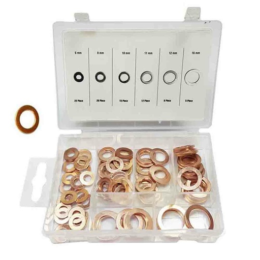 [S7900470] Set Bensontools Washers 80 Pieces
