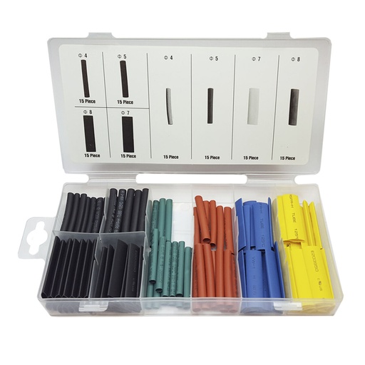 [S7900469] Heat-shrink Tubing Kit Bensontools 120 Pieces