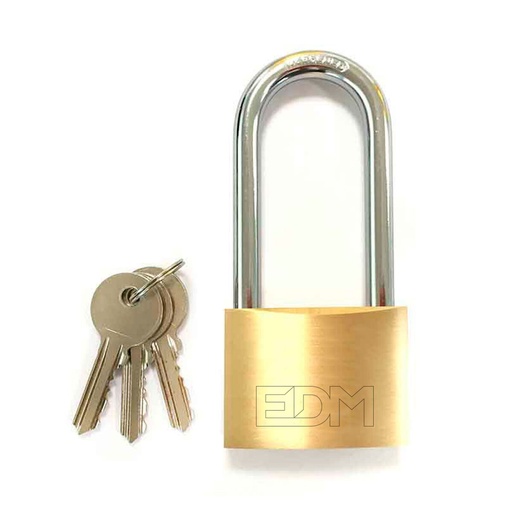 [S7901476] Key padlock EDM 85231 Brass 60 x 90 mm