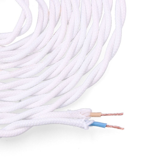 [S7901438] Cable EDM 11884 White 2 x 0,75 mm 5 m