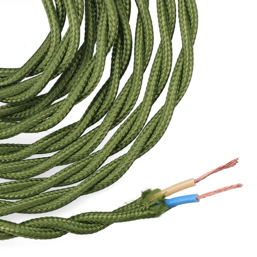 [S7901430] Cable EDM 11875 C18 Green 2 x 0,75 mm 5 m