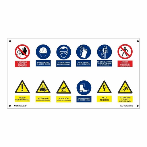 [S7918150] Sign Normaluz Obra múltiple PVC